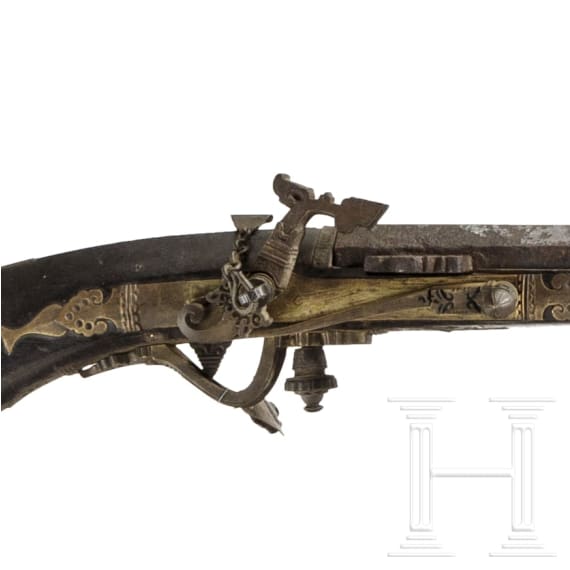 Luntenschlossgewehr, Malaysia, 19. Jhdt.