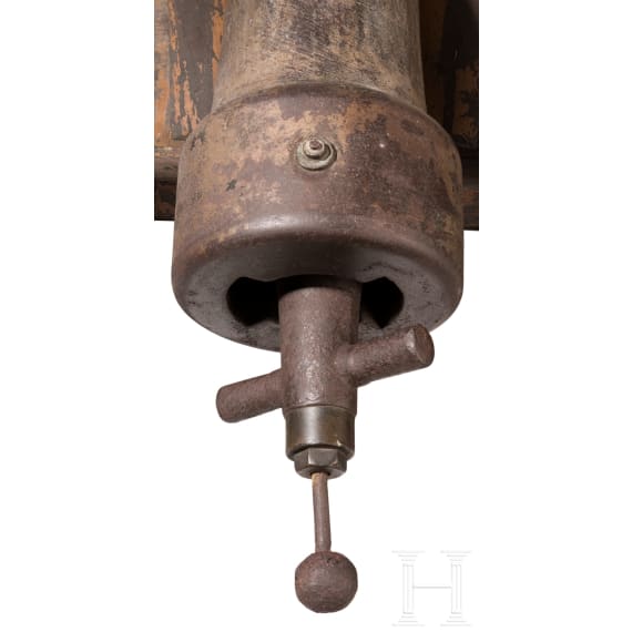 Salutkanone, Julius Pastree in Wien, nach 1889