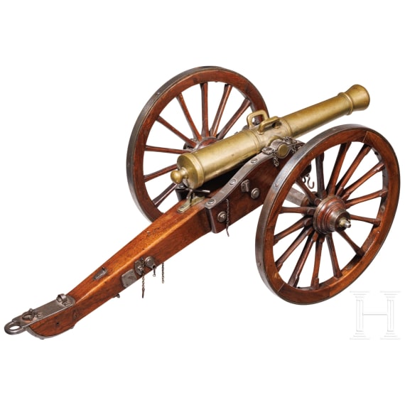 Modell eines Feldgesch&uuml;tzes, Frankreich, um 1900