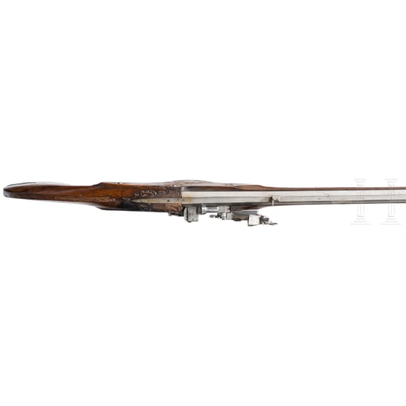 Radschloss-Paddelschaft-Karabiner, deutsch, um 1660