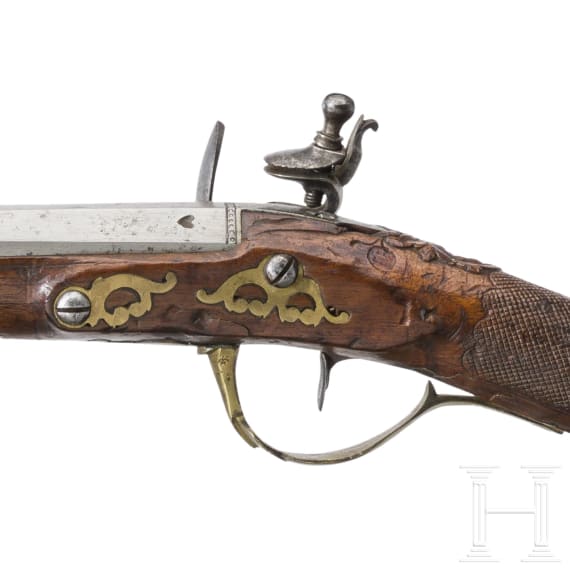 A German flintlock shotgun for boys, mid-18th century