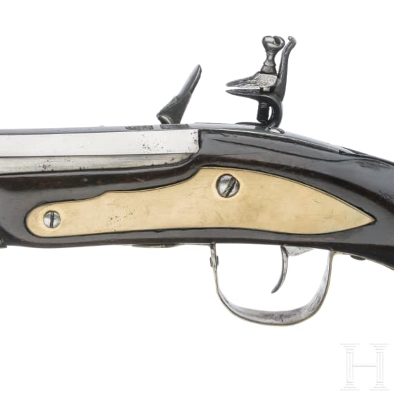 Steinschloss-Tromblonpistole, Italien/Spanien, um 1780