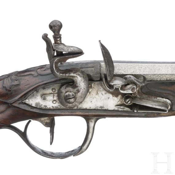 Steinschlosspistole, Berleur in L&uuml;ttich, um 1800