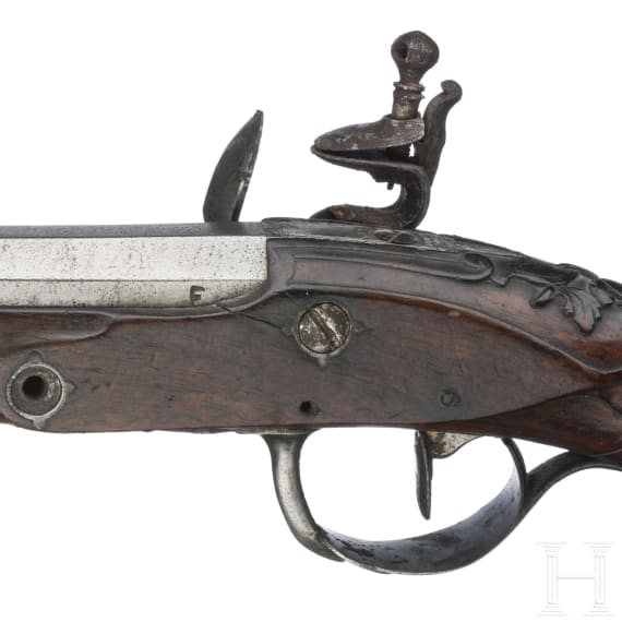 Steinschlosspistole, Berleur in L&uuml;ttich, um 1800