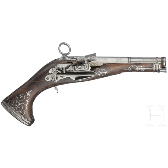 Miquelet-Steinschlosspistole, Spanien, um 1800