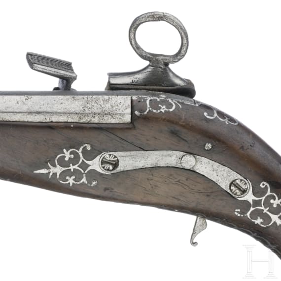 Miquelet-Steinschlosspistole, Spanien, um 1800