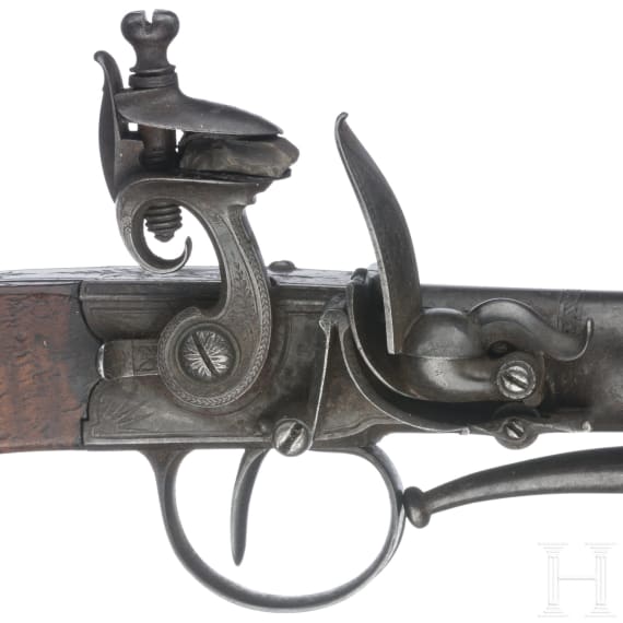 Ein Paar Steinschlossterzerole, I. Fenton in London, um 1810