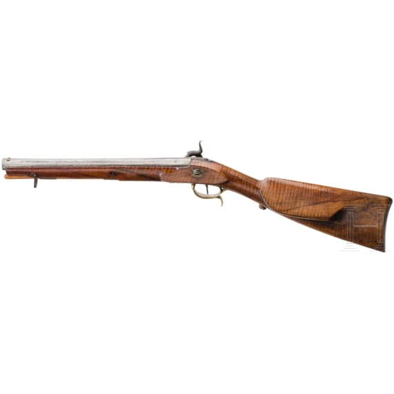 A German short rifle, Munich, circa 1800