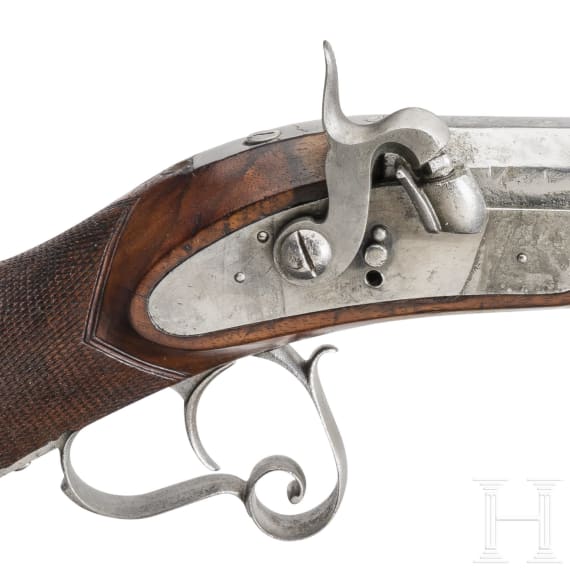 Tromblongewehr, aus Teilen zusammengestellt, um 1840