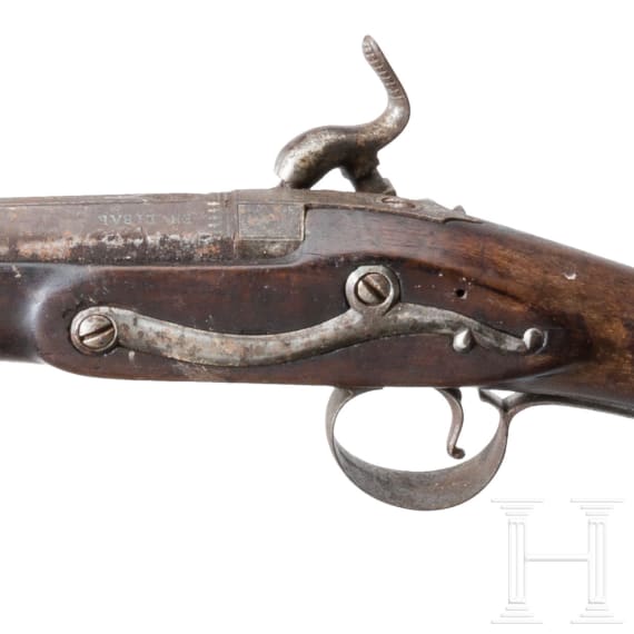 Perkussions-Miqueletflinte, Eibar, datiert 1862
