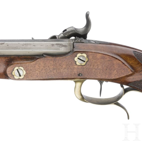 A percussion pistol by F. W. K&ouml;nig in Magdeburg, circa 1810