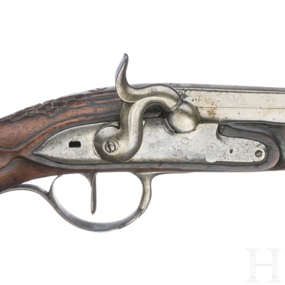 Three percussion pistols