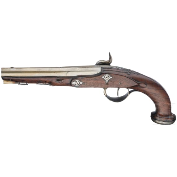 Three percussion pistols