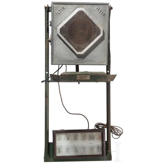 Elektrifizierte Schie&szlig;scheibe "Iltis", deutsch, nach 1930