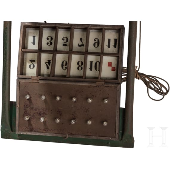 Elektrifizierte Schie&szlig;scheibe "Iltis", deutsch, nach 1930