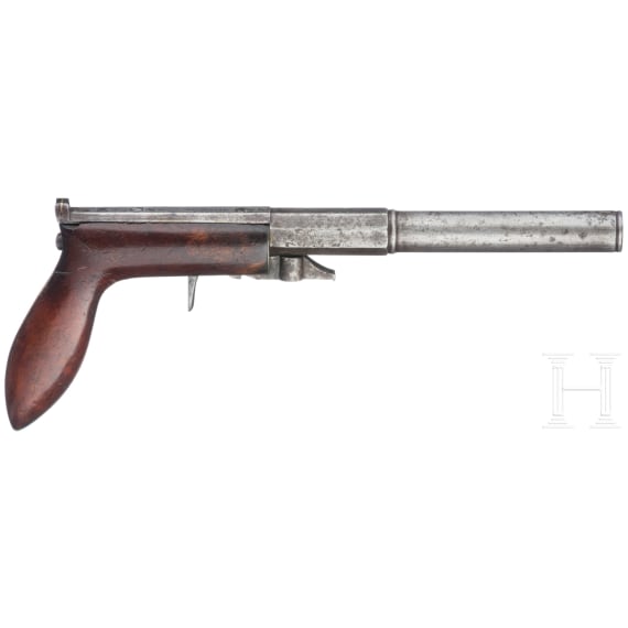 A U.S. percussion underhammer pistol, H. J. Hale, circa 1860