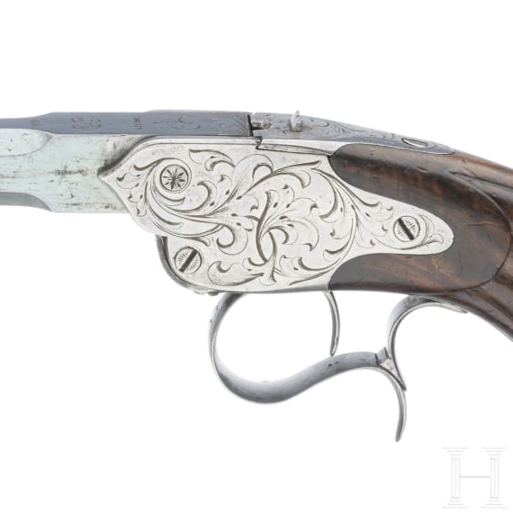 A French parlour pistol, circa 1860