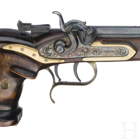 A U.S. cased Thompson/Center Arms Mod. Patriot percussion pistol