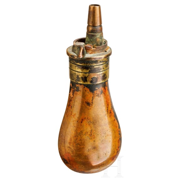 A small English ignition bottle, Sykes, 19th century