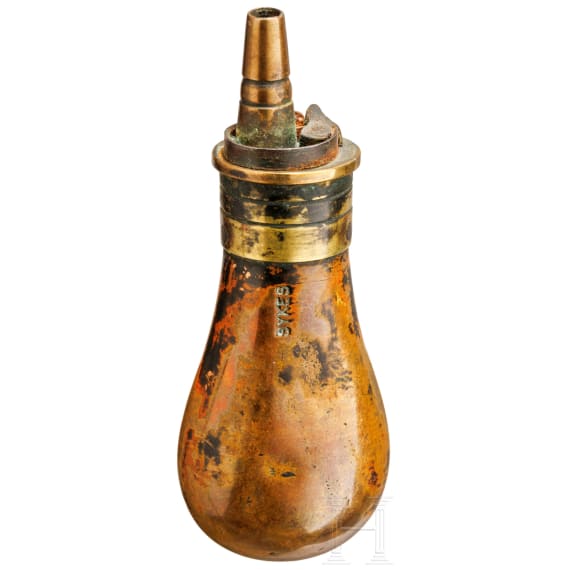 A small English ignition bottle, Sykes, 19th century