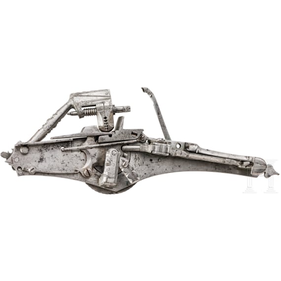 A German combined wheel and matchlock with sickle spring, circa 1540/50