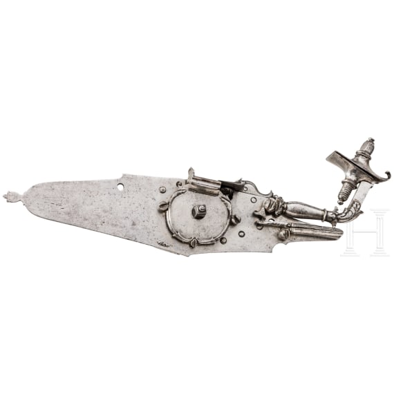 A North Italian cut pistol wheel lock, 1st half of the 17th century