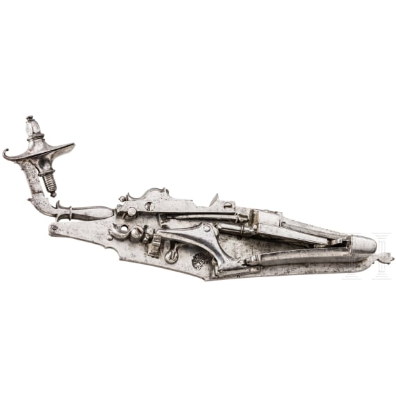 A North Italian cut pistol wheel lock, 1st half of the 17th century