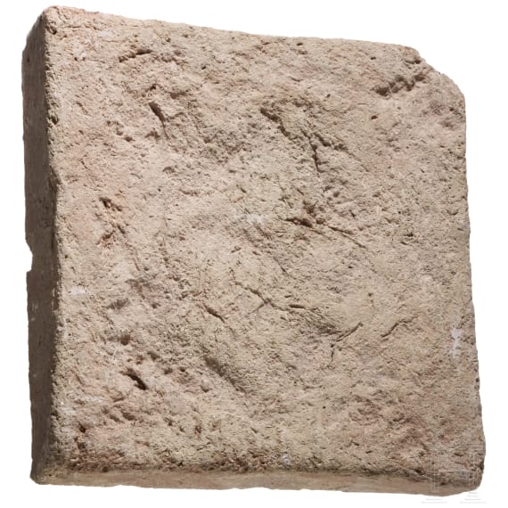 Neuassyrischer Ziegel mit Bauinschrift in Keilschrift, 9. Jhdt. v. Chr.