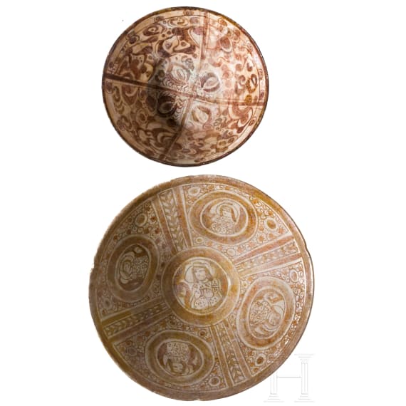 Zwei Schalen, Persien (Iran), 16. Jhdt.
