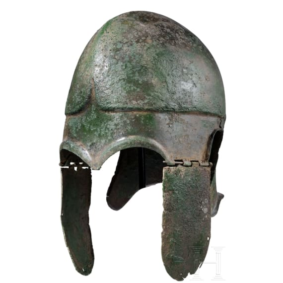 Chalkidischer Helm, Variante des Typs V, 4. Jhdt. v. Chr.