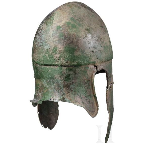 Chalkidischer Helm, Variante des Typs V, 4. Jhdt. v. Chr.