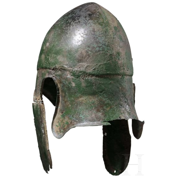 Chalkidischer Helm, Variante des Typs V, 4. Jhdt. v. Chr.