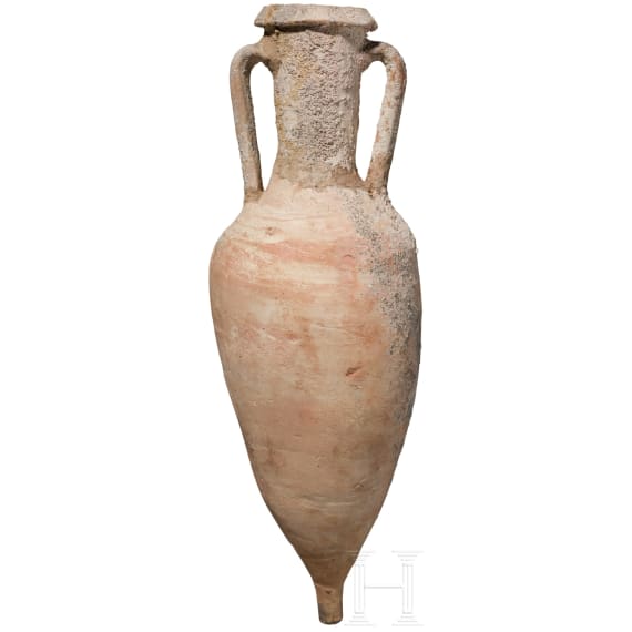 Schlanke graeco-italische Amphore, 3. - 2. Jhdt. v. Chr.