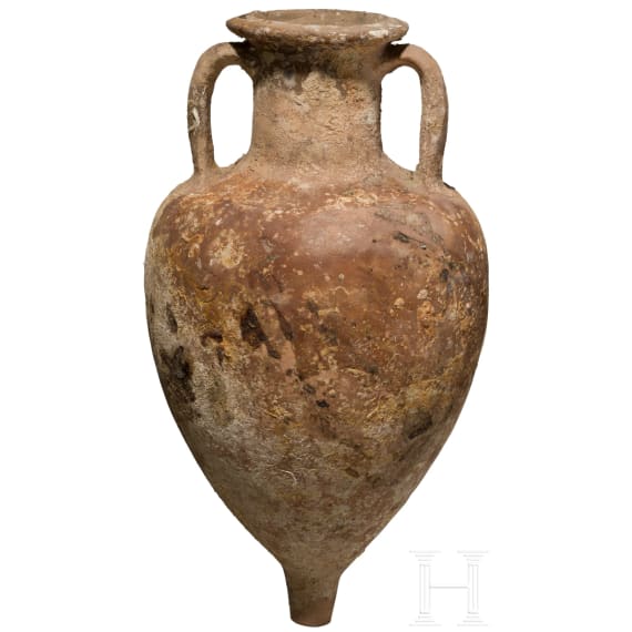 Kleine, breite graeco-italische Amphore, 3. - 2. Jhdt. v. Chr.