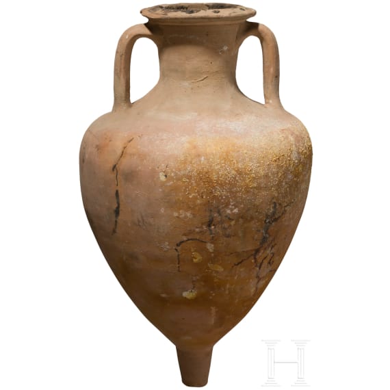 Kleine, breite graeco-italische Amphore, 3. - 2. Jhdt. v. Chr.