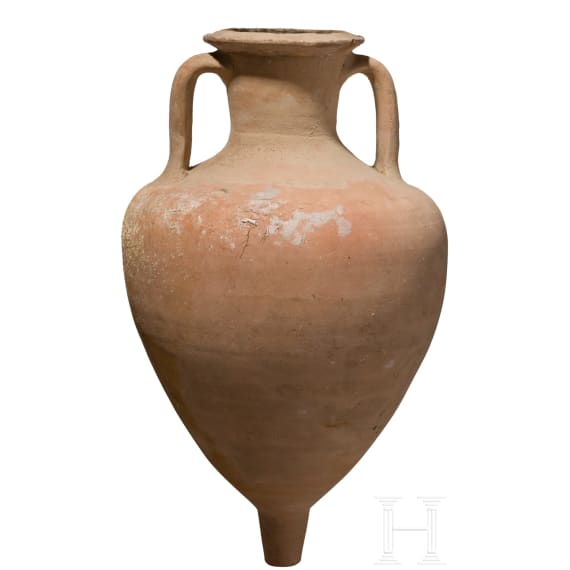 Kleine, breite graeco-italische Amphore, 3. - 2. Jhdt. v. Chr.