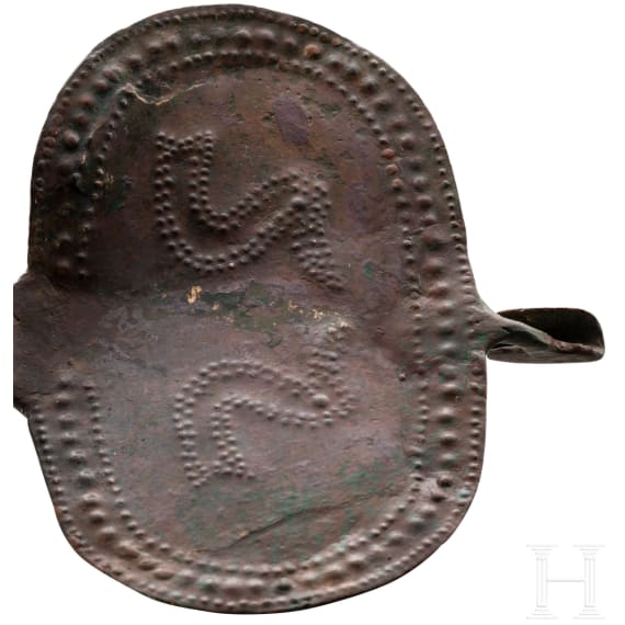 Altitalische Bronzefibel, 9. - 8. Jhdt. v. Chr.