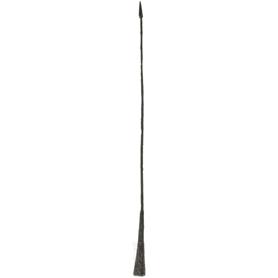 Eisenspitze mit T&uuml;lle eines Pilums, antoninisch, 2. H&auml;lfte 2. Jhdt. n. Chr.