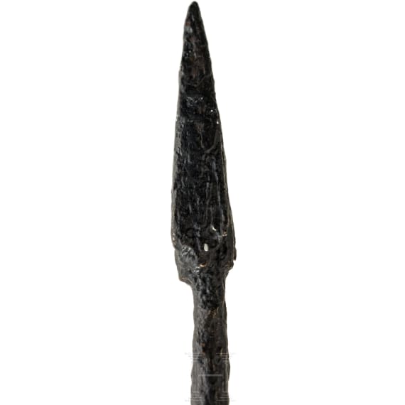 Eisenspitze mit T&uuml;lle eines Pilums, antoninisch, 2. H&auml;lfte 2. Jhdt. n. Chr.