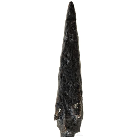 Eisenspitze mit T&uuml;lle eines Pilums, antoninisch, 2. H&auml;lfte 2. Jhdt. n. Chr.