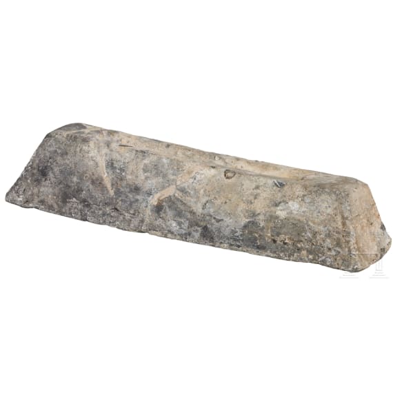 Bleibarren aus kaiserlicher Mine mit Inschrift, r&ouml;misch, 1. Jhdt. n. Chr.