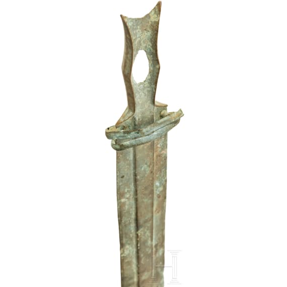 Kurzes Griffzungenschwert, sp&auml;te Bronzezeit S&uuml;dosteuropas, 13. Jhdt. v. Chr.