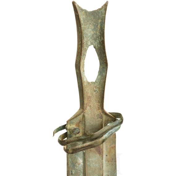 Kurzes Griffzungenschwert, sp&auml;te Bronzezeit S&uuml;dosteuropas, 13. Jhdt. v. Chr.