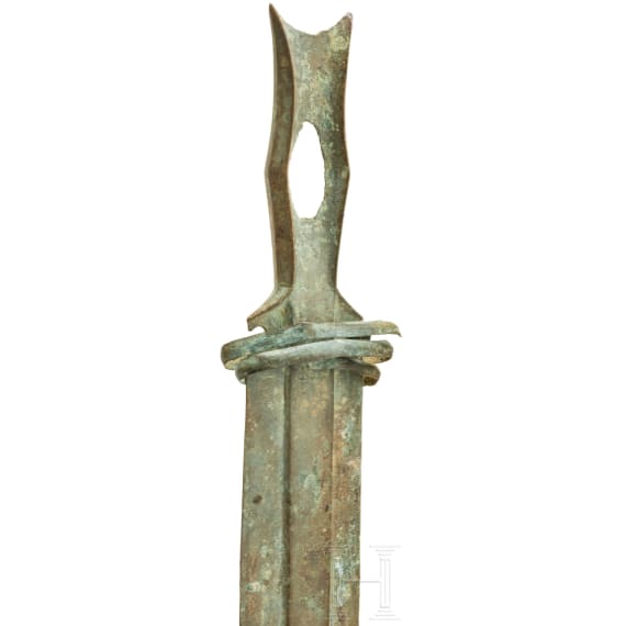 Kurzes Griffzungenschwert, sp&auml;te Bronzezeit S&uuml;dosteuropas, 13. Jhdt. v. Chr.