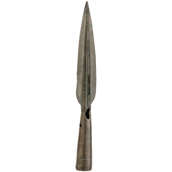 Urnenfelderzeitliche Lanzenspitze, 10. - 9. Jhdt. v. Chr.
