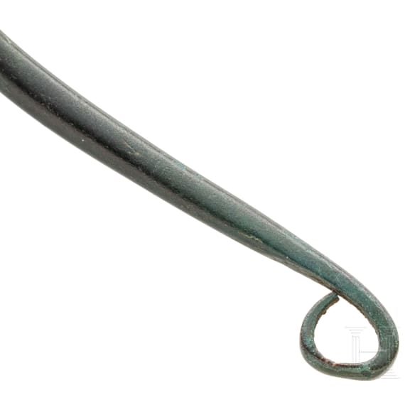 Sp&auml;tbronzezeitlicher Halsreif, S&uuml;dosteuropa, 13. - 12. Jhdt. v. Chr.