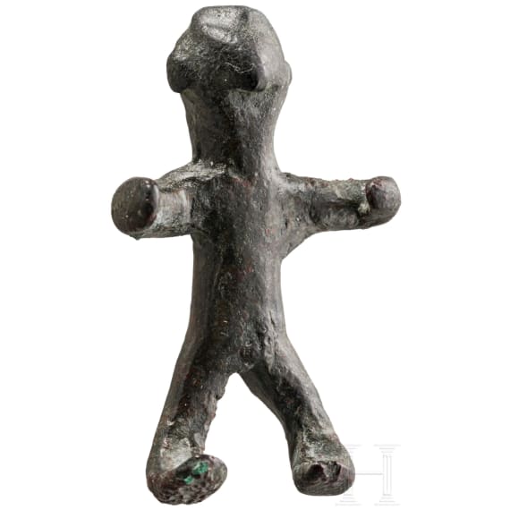 Lat&egrave;nezeitliche Votivfigur, Bronze, 5. - 3. Jhdt. v. Chr.
