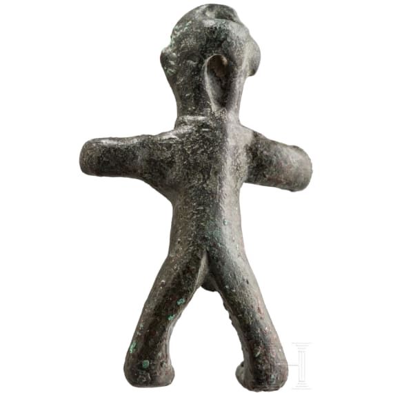 Lat&egrave;nezeitliche Votivfigur, Bronze, 5. - 3. Jhdt. v. Chr.