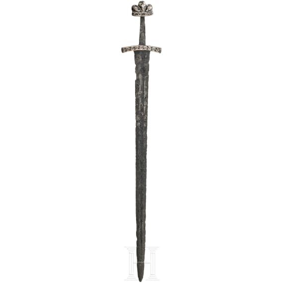Wikingerschwert mit Tauschierung im Ringerike-Stil, ausgehendes 10. - fr&uuml;hes 11. Jhdt.