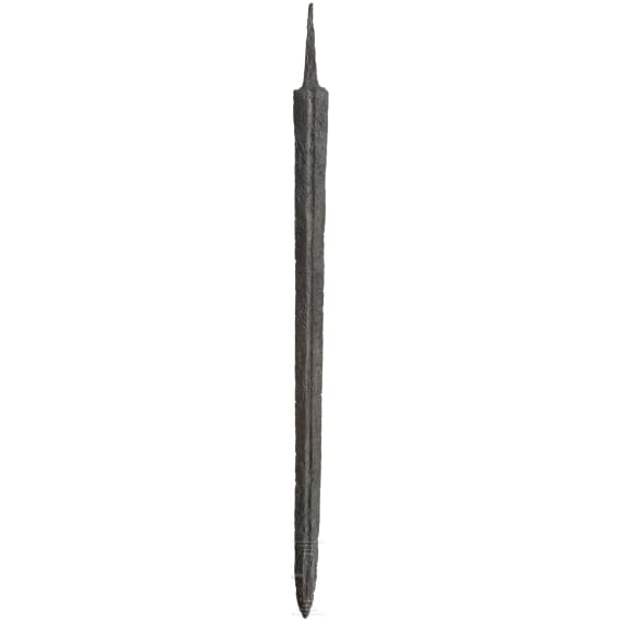 Mittelalterliche Schwertklinge, Salierzeit, Oakeshott Typ 11, 11. Jhdt.